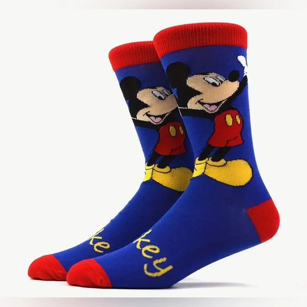 New Mickey & Friends Socks- Your Choice Crew Socks